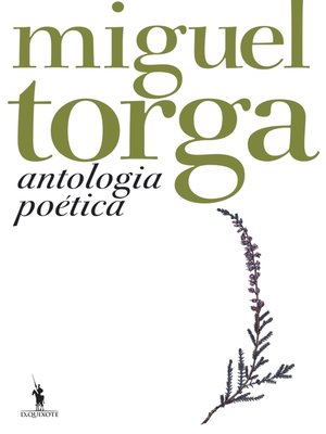 cover image of Antologia Poética--Miguel Torga